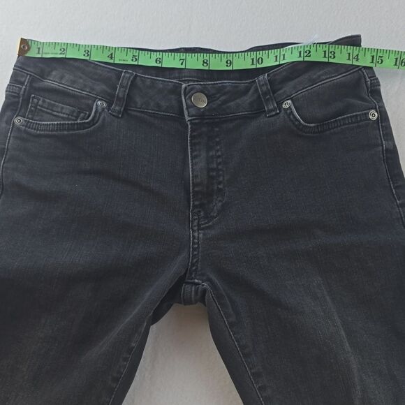 Anine Bing -1117 Black Skinny Jeans Mid Rise Women's Size 29 - Picture 10 of 10